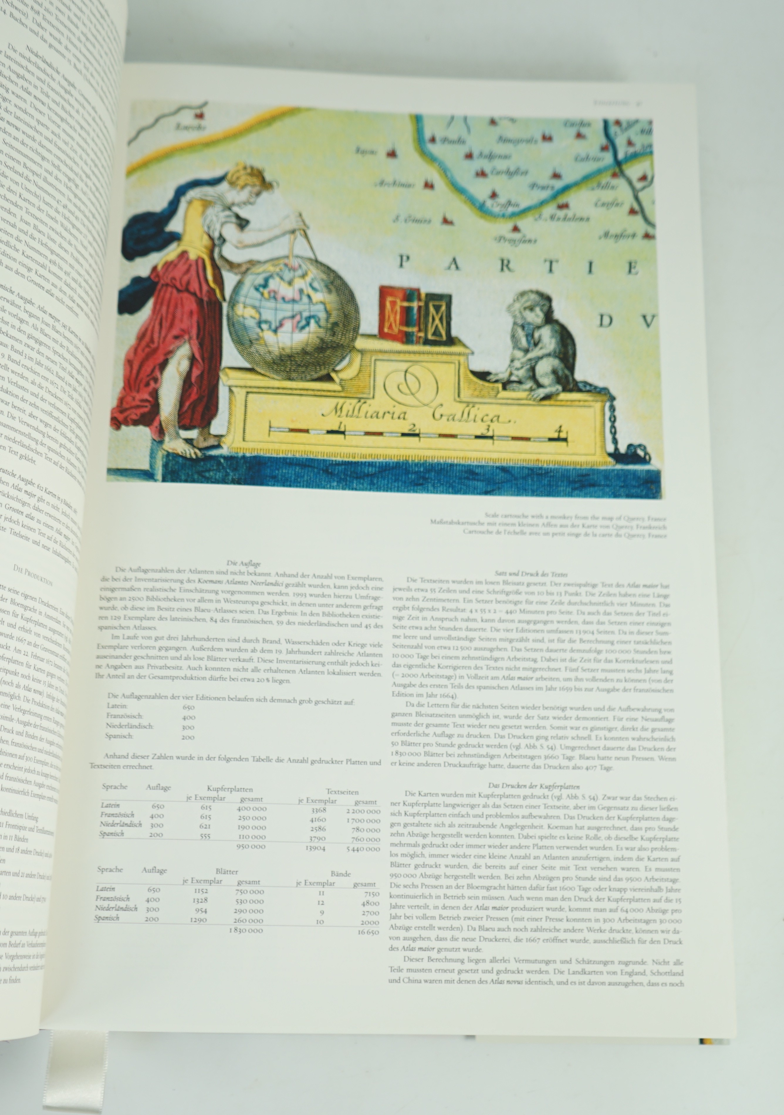 Blaeu, Joan - Atlas Major of 1665 ... introduction and texts by Peter Van Der Krogt ... (new edition) with coloured maps throughout (incl. full, double-page and folded), with a portrait of the cartographer and some other
